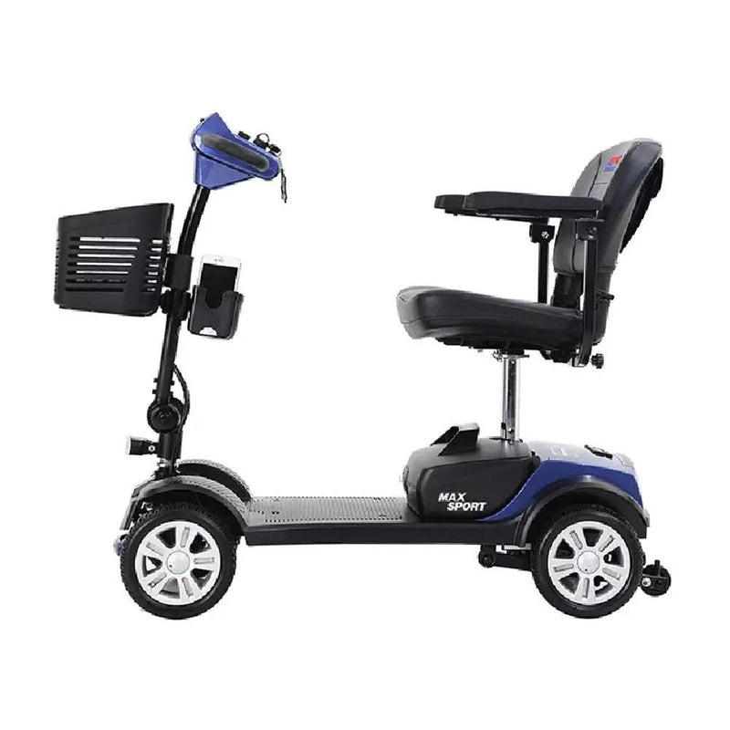 Metro Mobility Max Sport 24V/12AH Electric Drive Mobility Scooter, 300LBS (SAK91084) by SAKSBY WHOLESALE