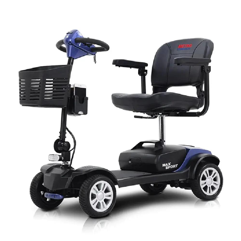 Metro Mobility Max Sport 24V/12AH Electric Drive Mobility Scooter, 300LBS (SAK91084) by SAKSBY WHOLESALE