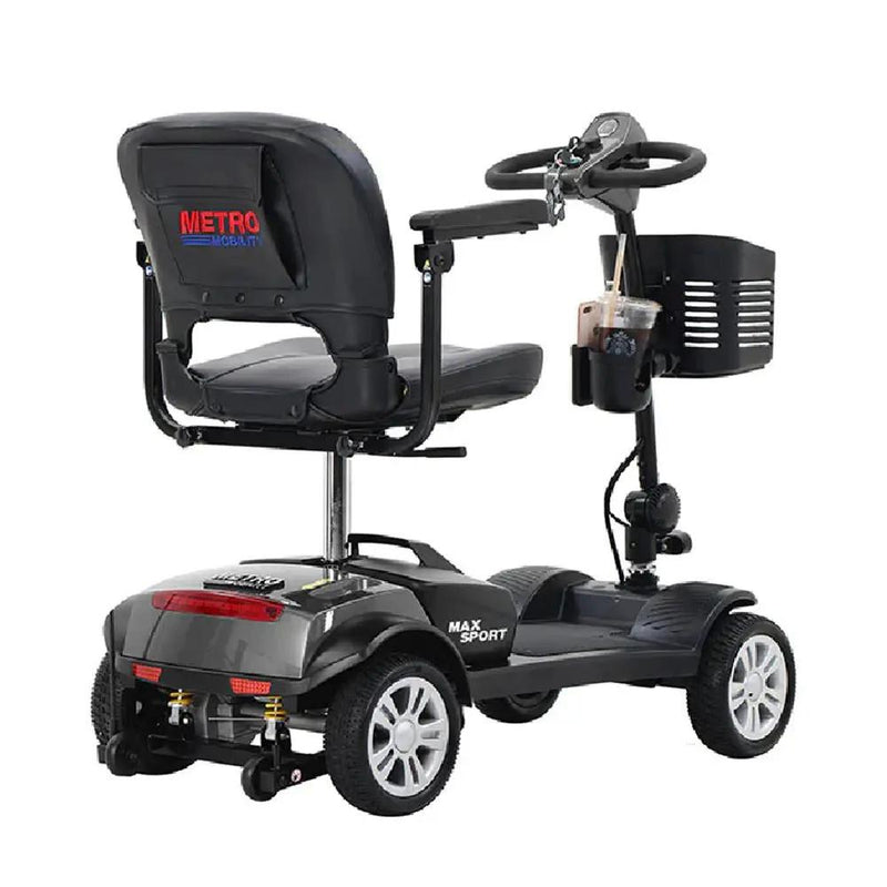 Metro Mobility Max Sport 24V/12AH Electric Drive Mobility Scooter, 300LBS (SAK91084) by SAKSBY WHOLESALE