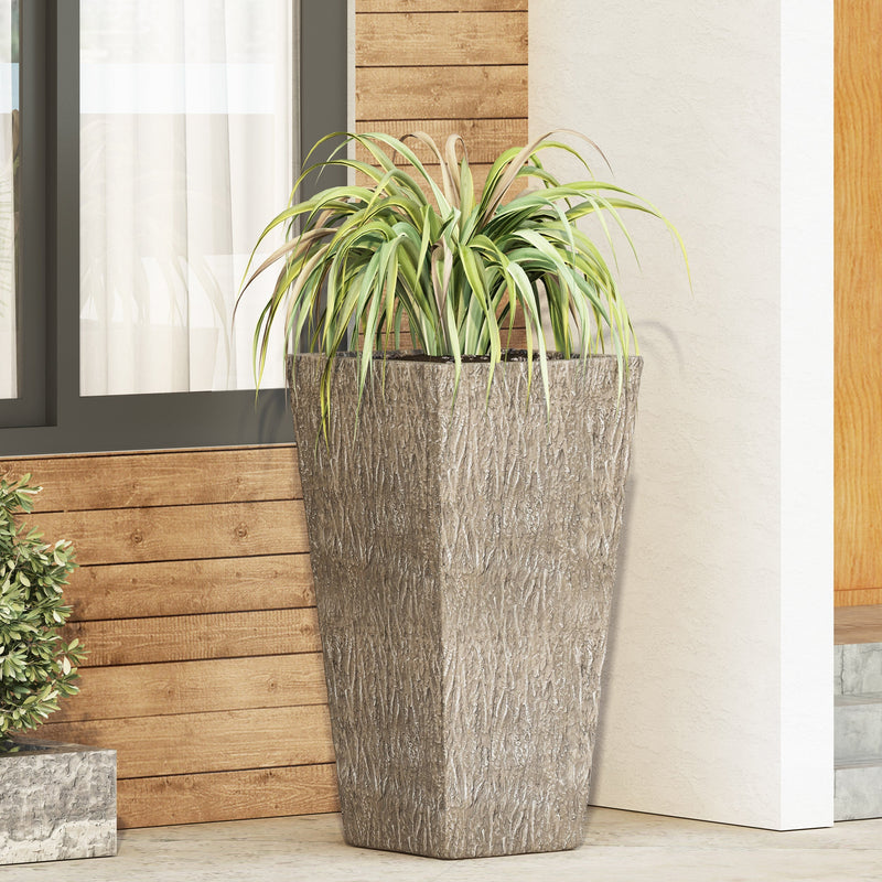 MGO Planter with Natural Stone Finish - Outdoor Lightweight Concrete, photo 4 of 10