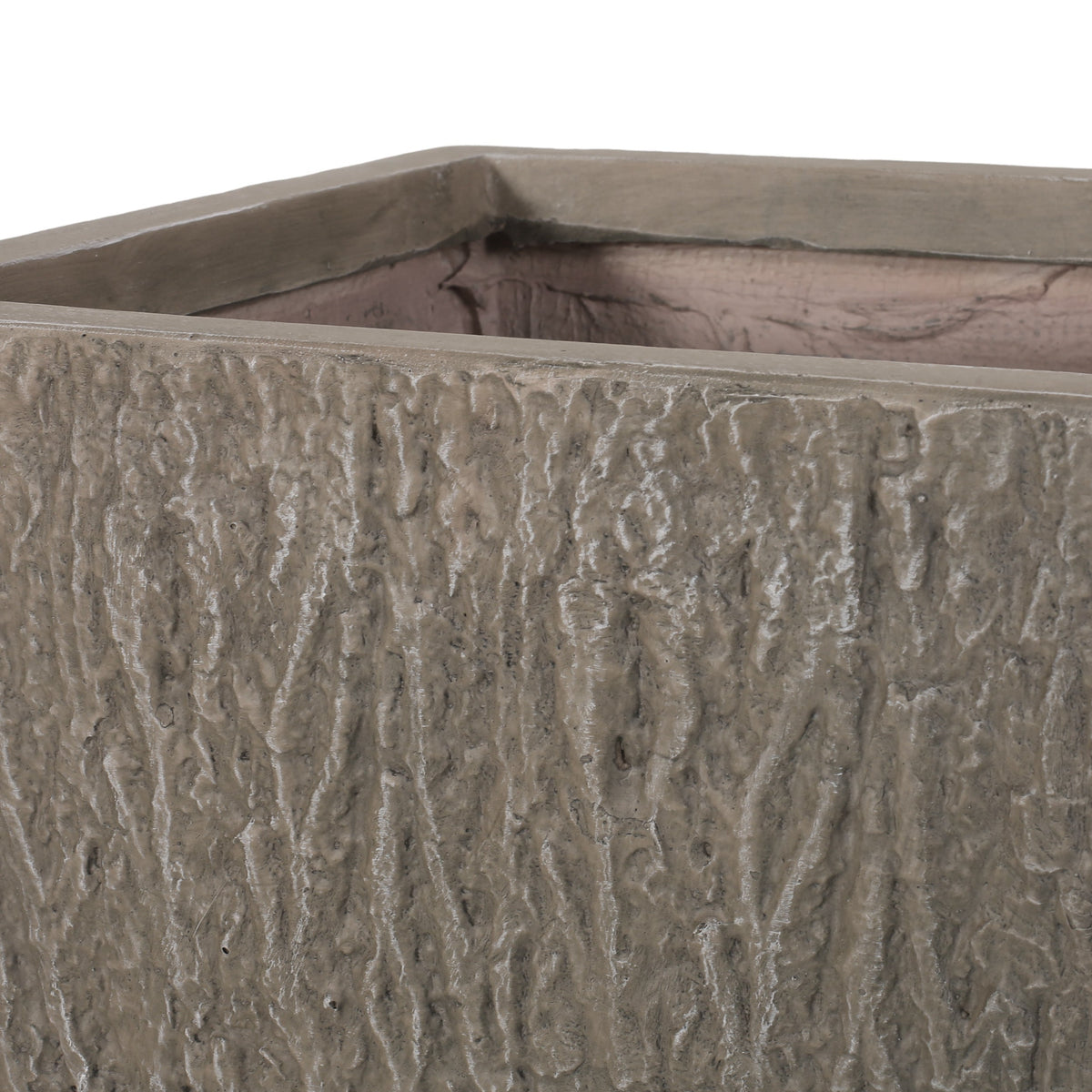MGO Planter with Natural Stone Finish - Outdoor Lightweight Concrete, photo 9 of 10