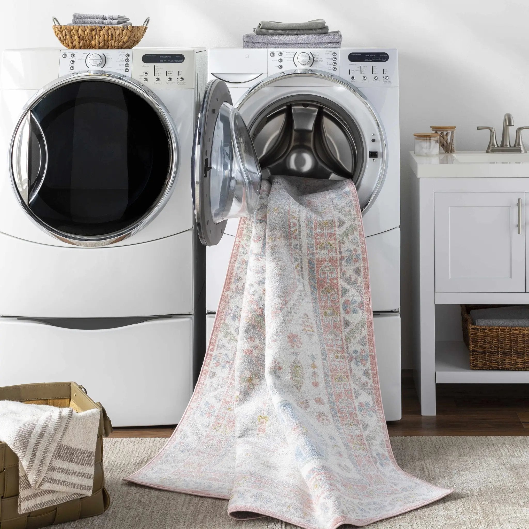 Maha Washable Area Rug - Clearance by Boutique Rugs