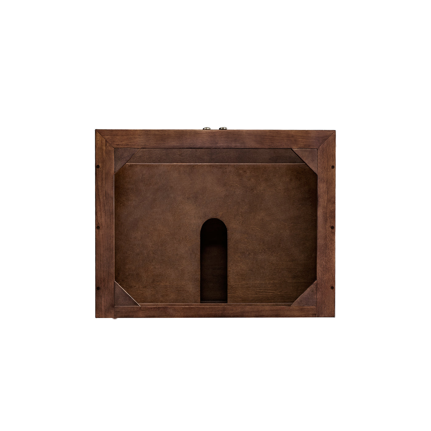James Martin Amberly 30" Dual Mount Single Bathroom Vanity, Mid-Century Walnut by James Martin