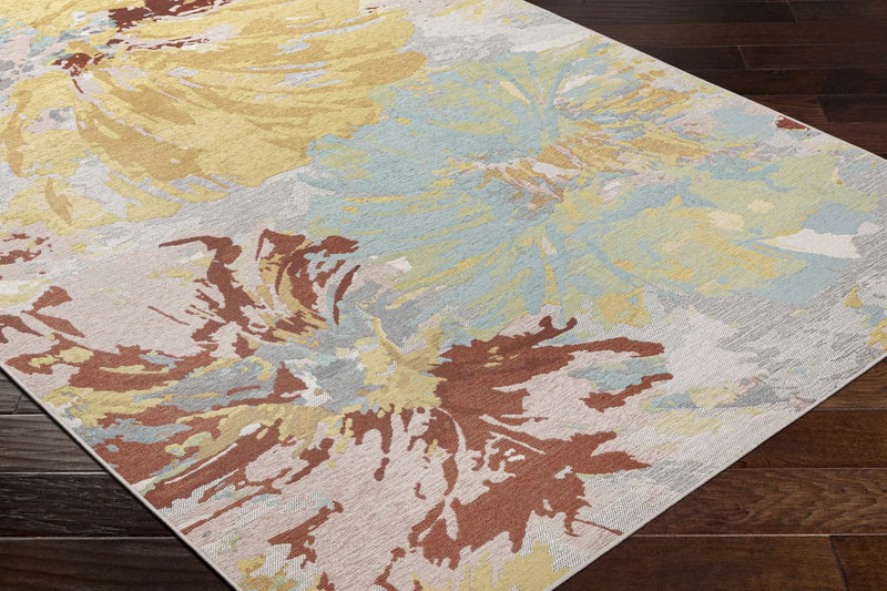 Miaray Floral Chenille Area Rug - Clearance by Boutique Rugs