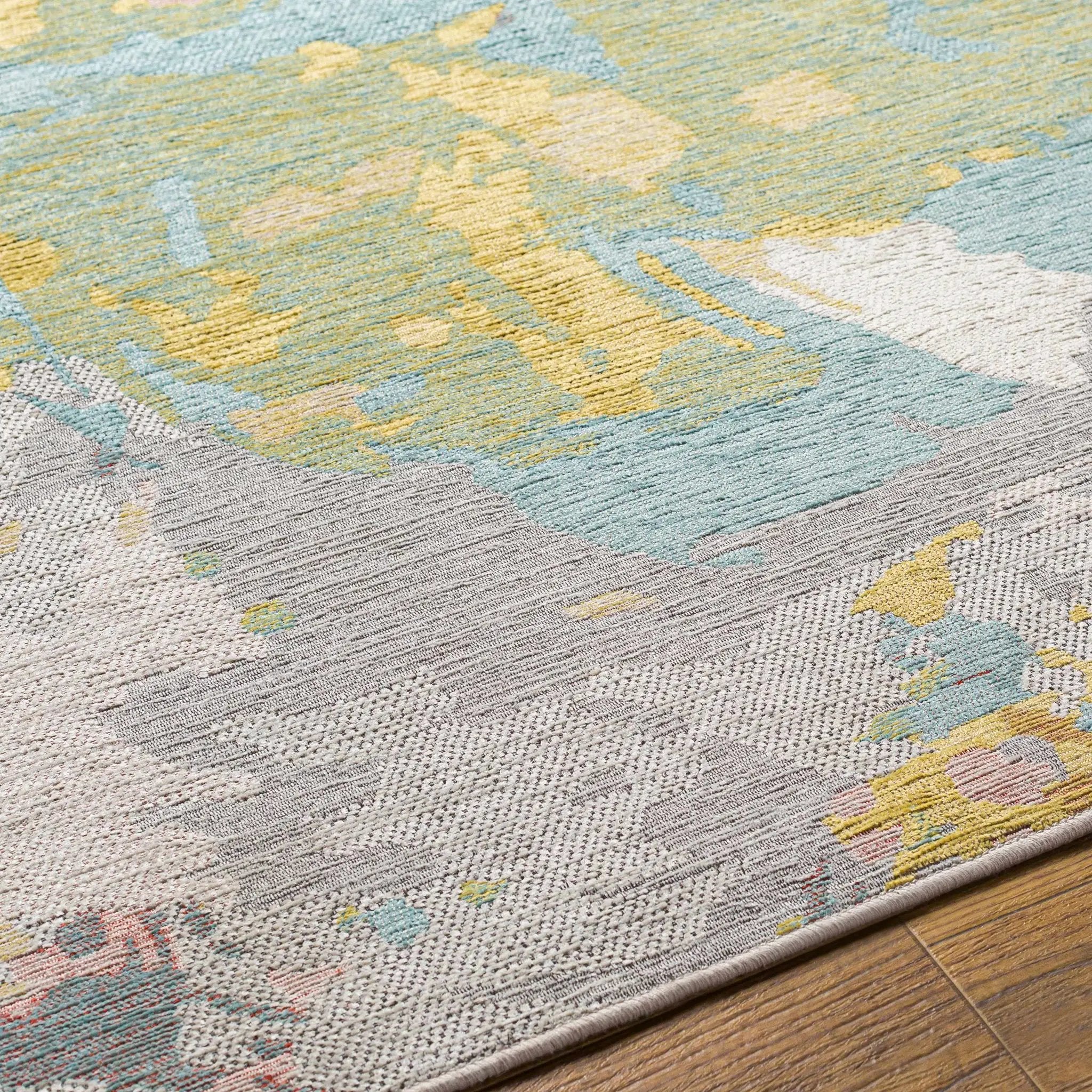 Miaray Floral Chenille Area Rug - Clearance by Boutique Rugs