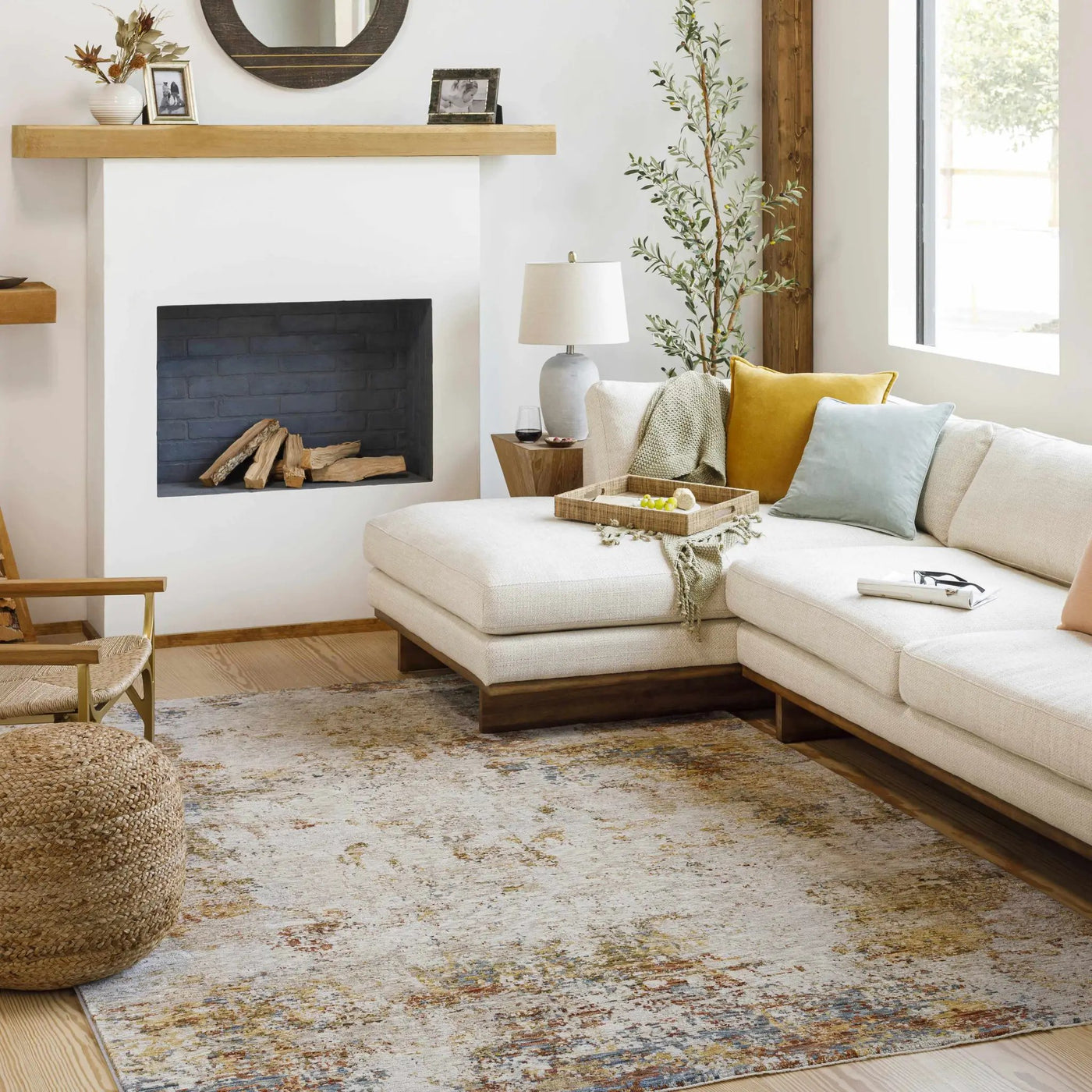 Middelburg Rock Pattern Luxe Area Rug by Boutique Rugs