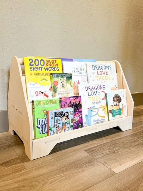 MIGUEL- Double Sided Portable Bookshelf by Bush Acres