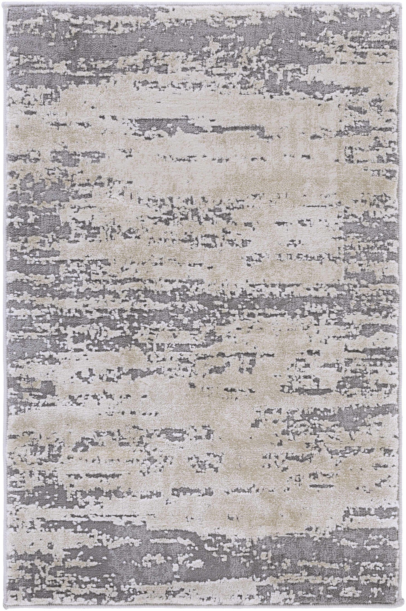 Mikana Beige Tibetan Rug by Boutique Rugs
