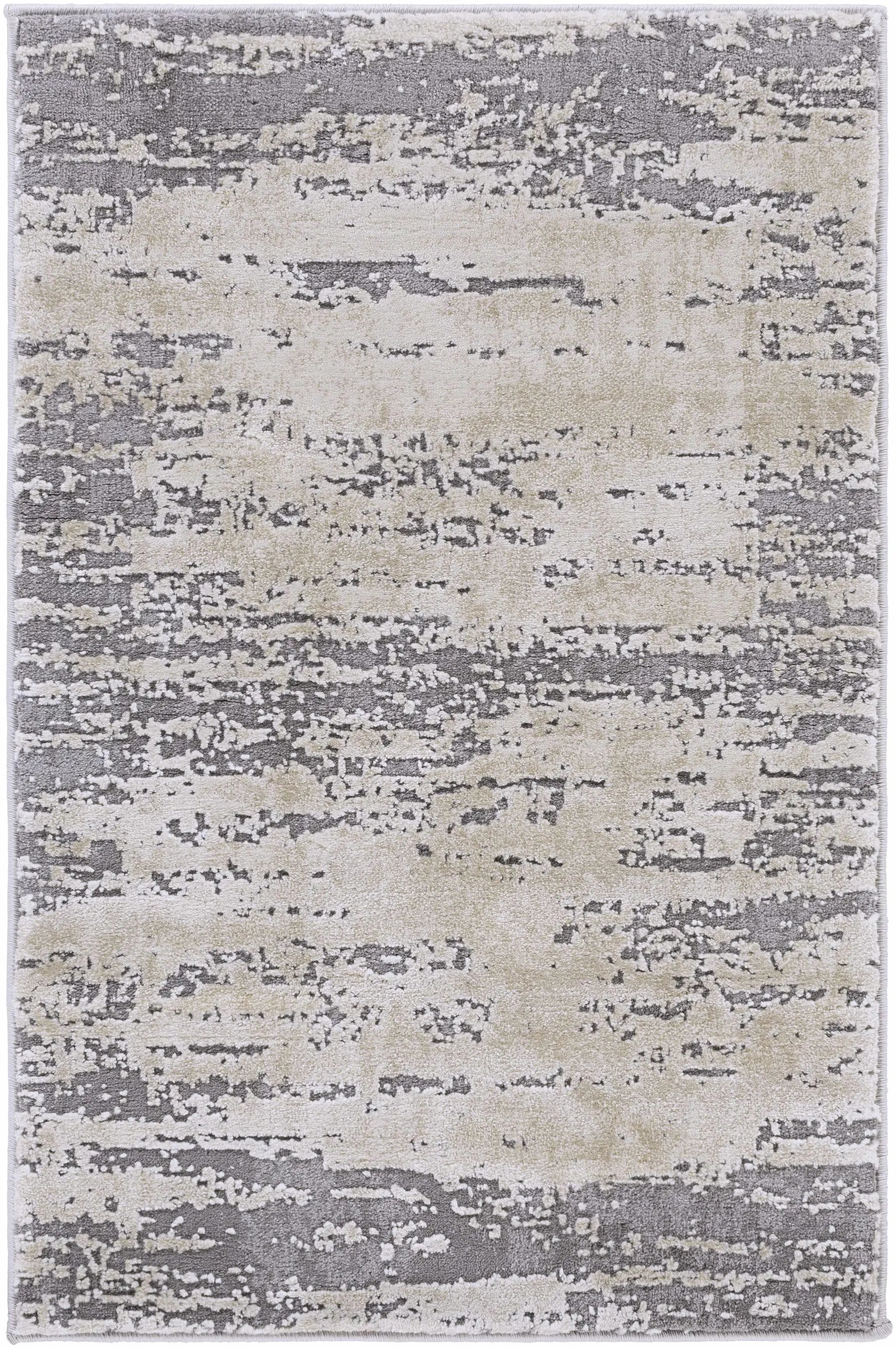 Mikana Beige Tibetan Rug by Boutique Rugs