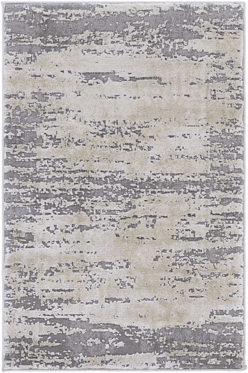 Mikana Beige Tibetan Rug by Boutique Rugs