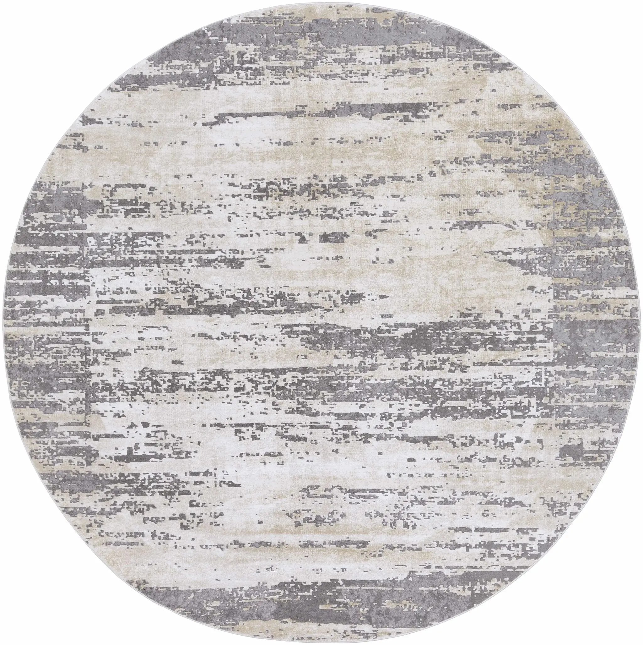 Mikana Beige Tibetan Rug by Boutique Rugs