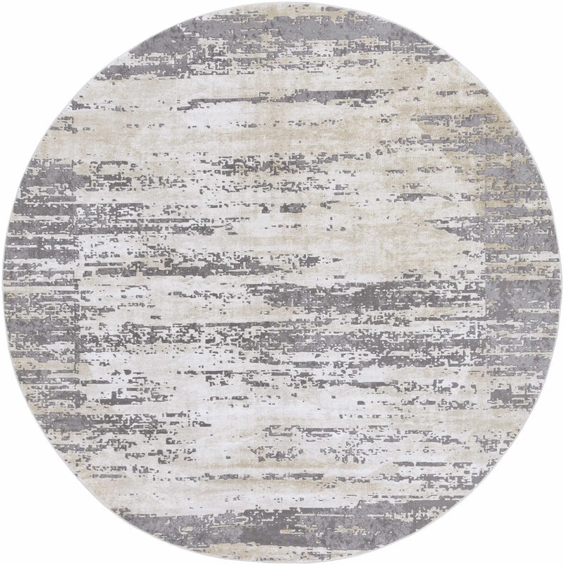 Mikana Beige Tibetan Rug by Boutique Rugs