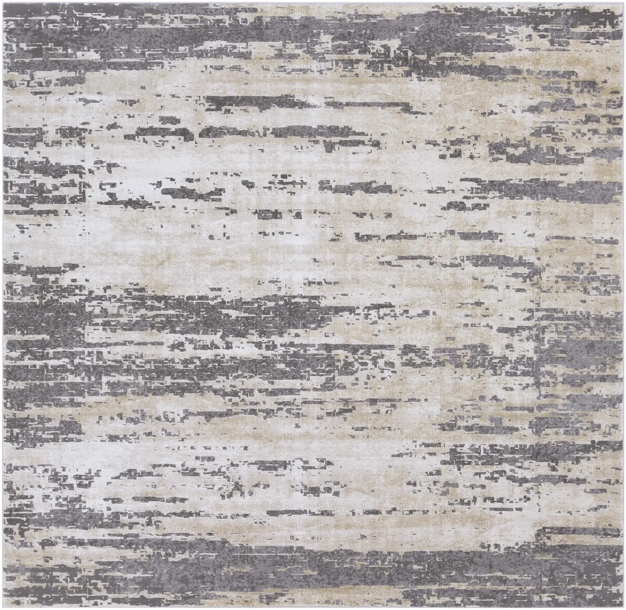 Mikana Beige Tibetan Rug by Boutique Rugs