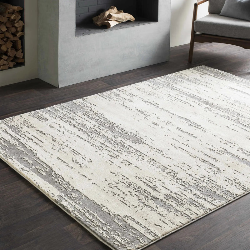 Mikana Beige Tibetan Rug by Boutique Rugs