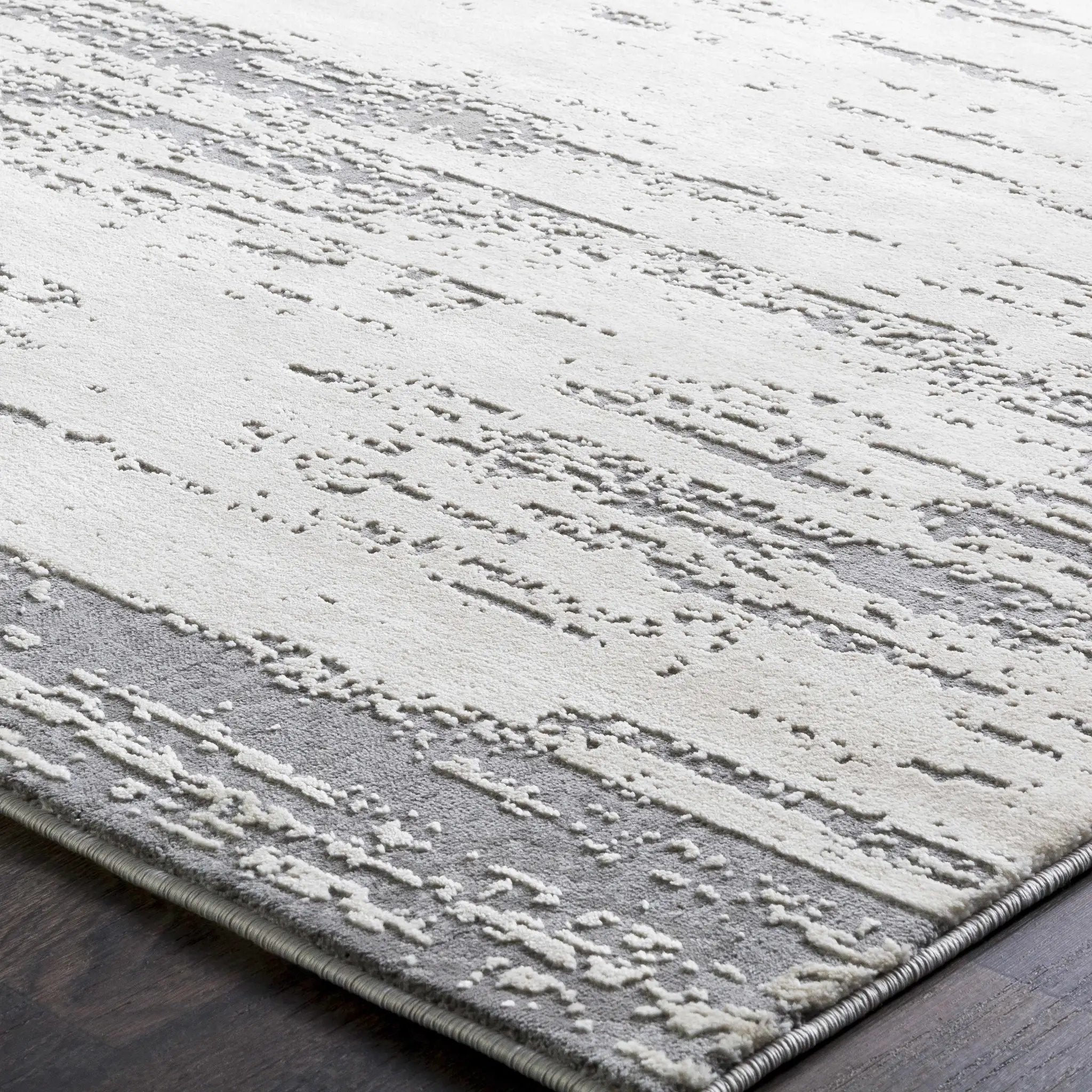 Mikana Beige Tibetan Rug by Boutique Rugs