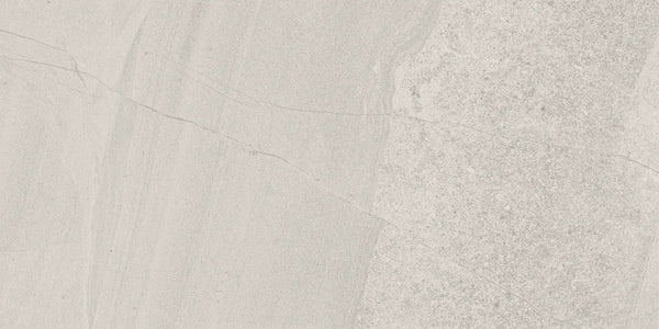 Milestone North White Stone Look Porcelain Tiles 12x24
