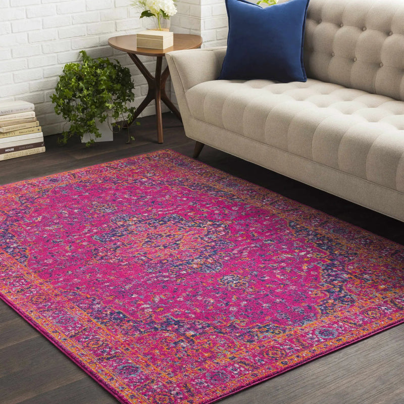 Milliken Magenta Area Rug by Boutique Rugs