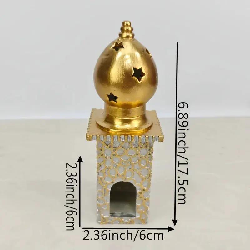 Minaret Statue - Ramadan Ceramic White by House Of Avana