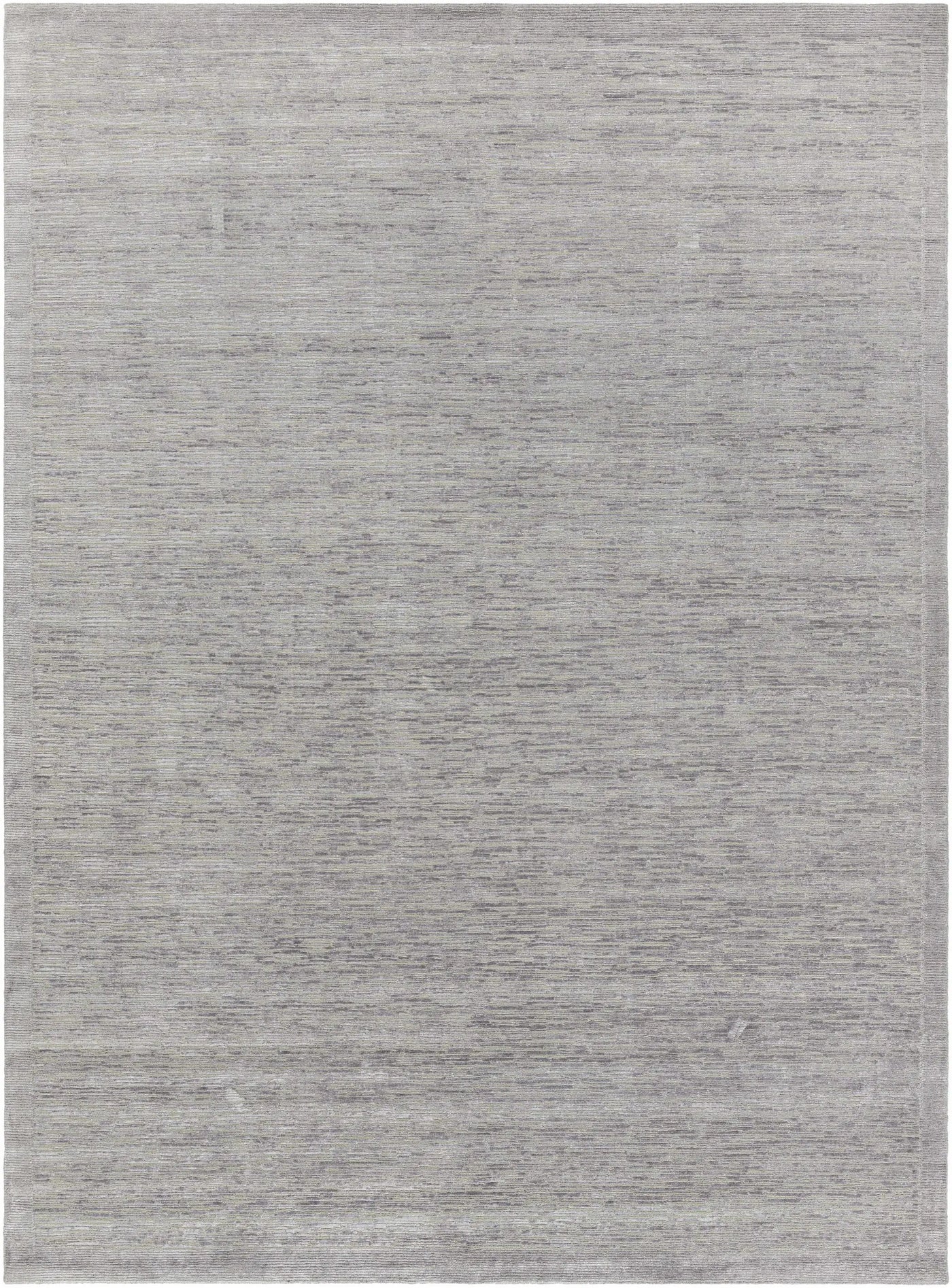 Mardi Silver Premium Wool&Silk Area Rug - Clearance by Boutique Rugs