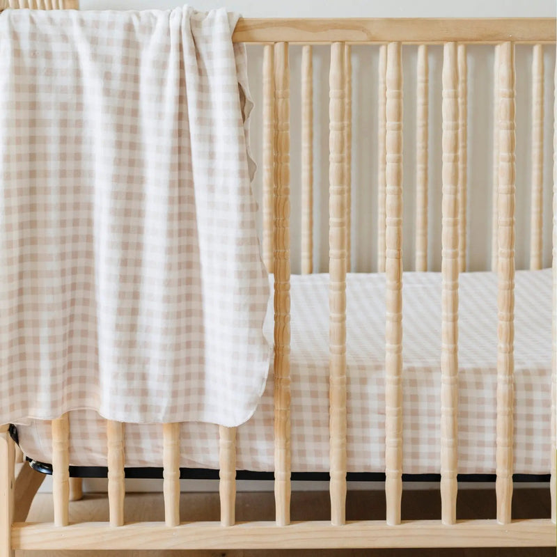 Minky Stretch Luxe Crib Sheets by HouseOfZazla