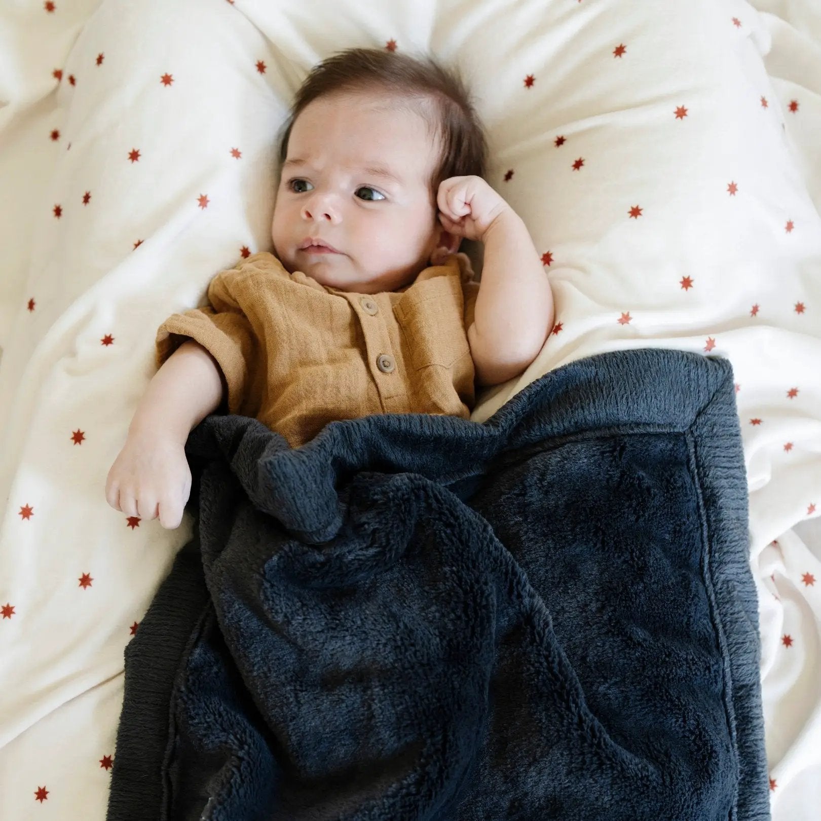 Minky Stretch Luxe Swaddle Blanket by HouseOfZazla