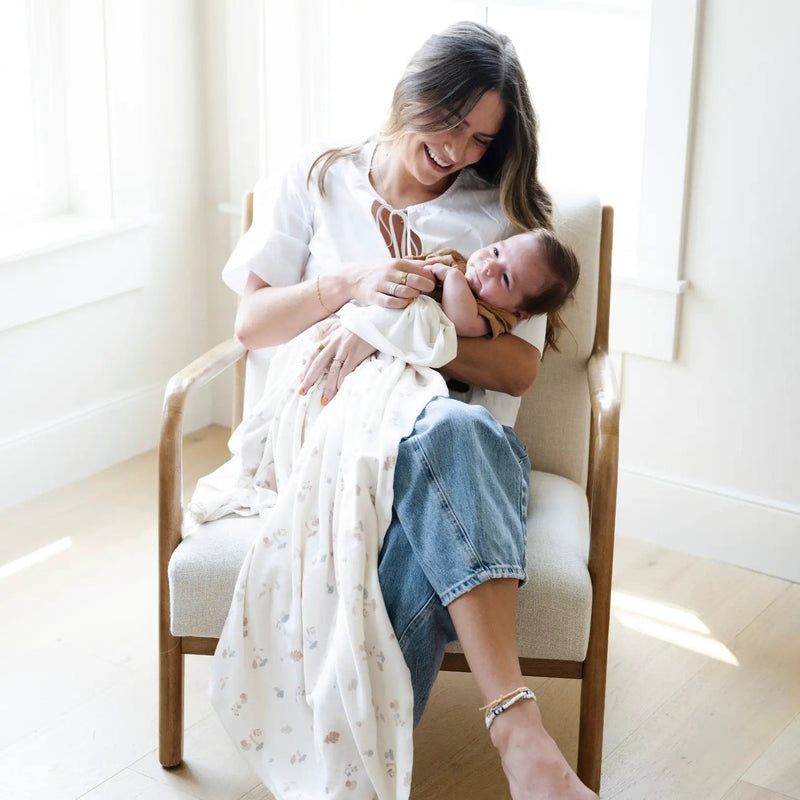 Minky Stretch Luxe Swaddle Blanket by HouseOfZazla