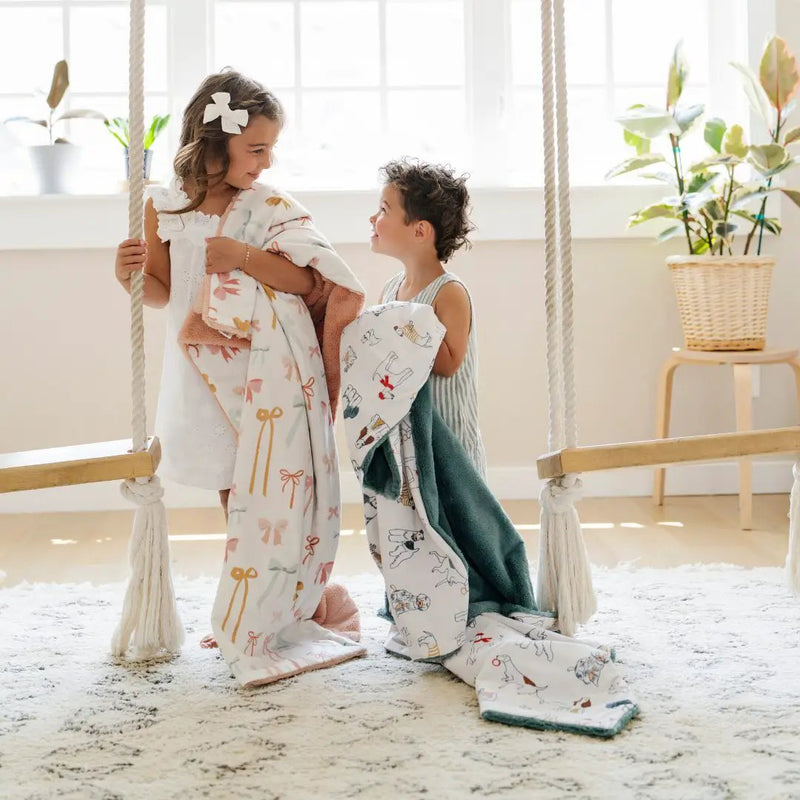 MINKY/LUSH TODDLER BLANKETS by HouseOfZazla