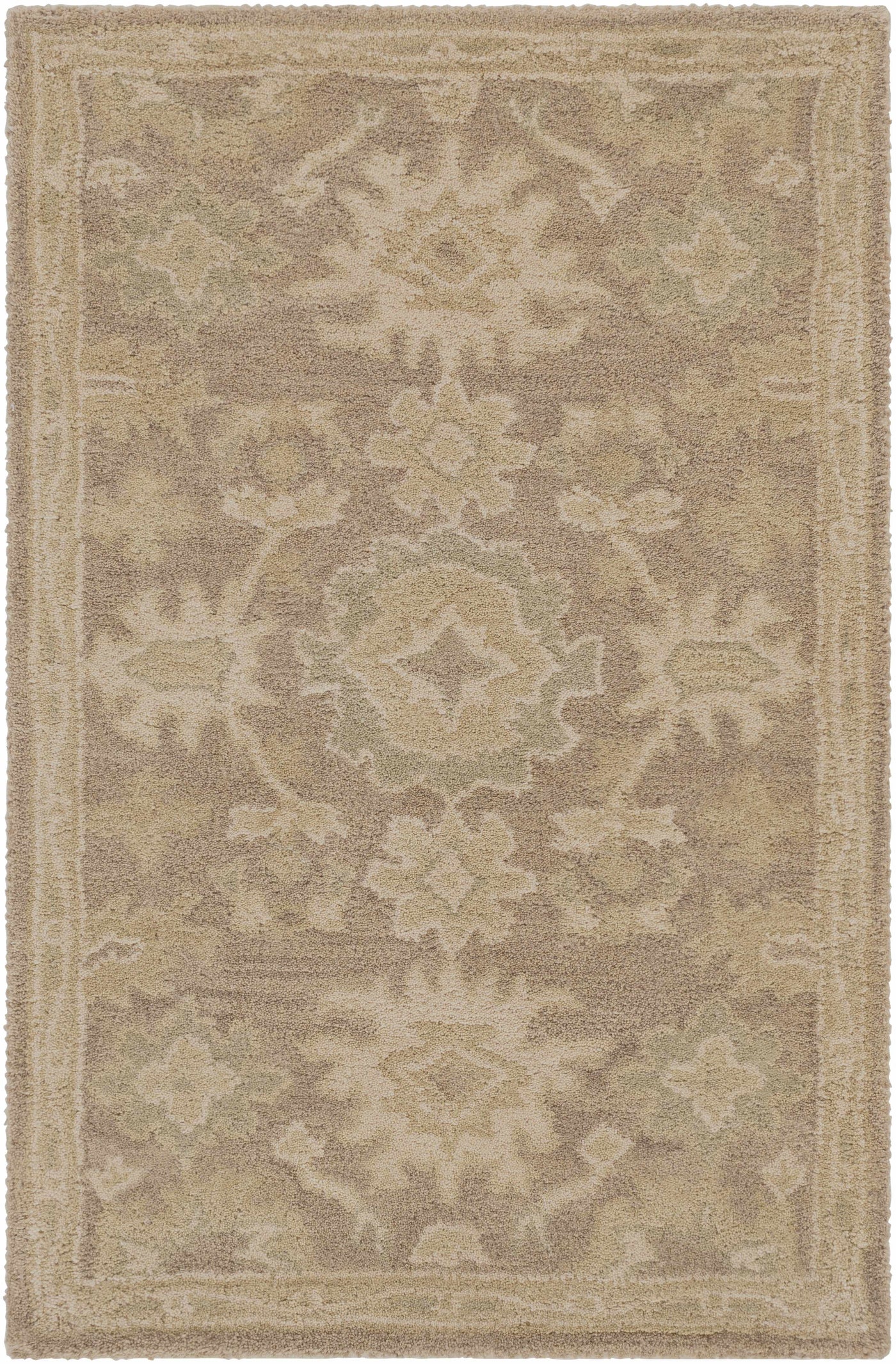 Hazen Hand Tufted Beige 1149 Area Rug by Boutique Rugs