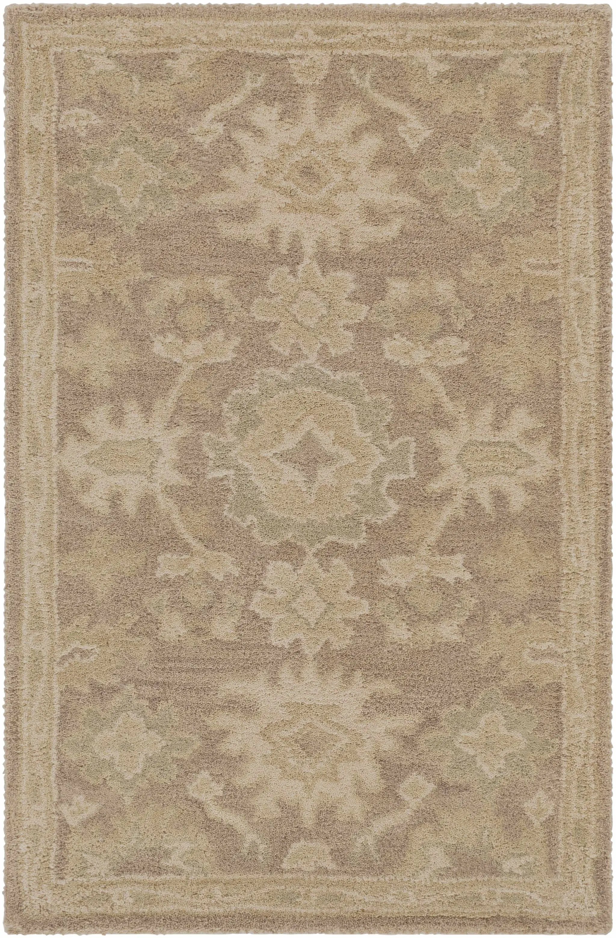 Hazen Hand Tufted Beige 1149 Area Rug by Boutique Rugs