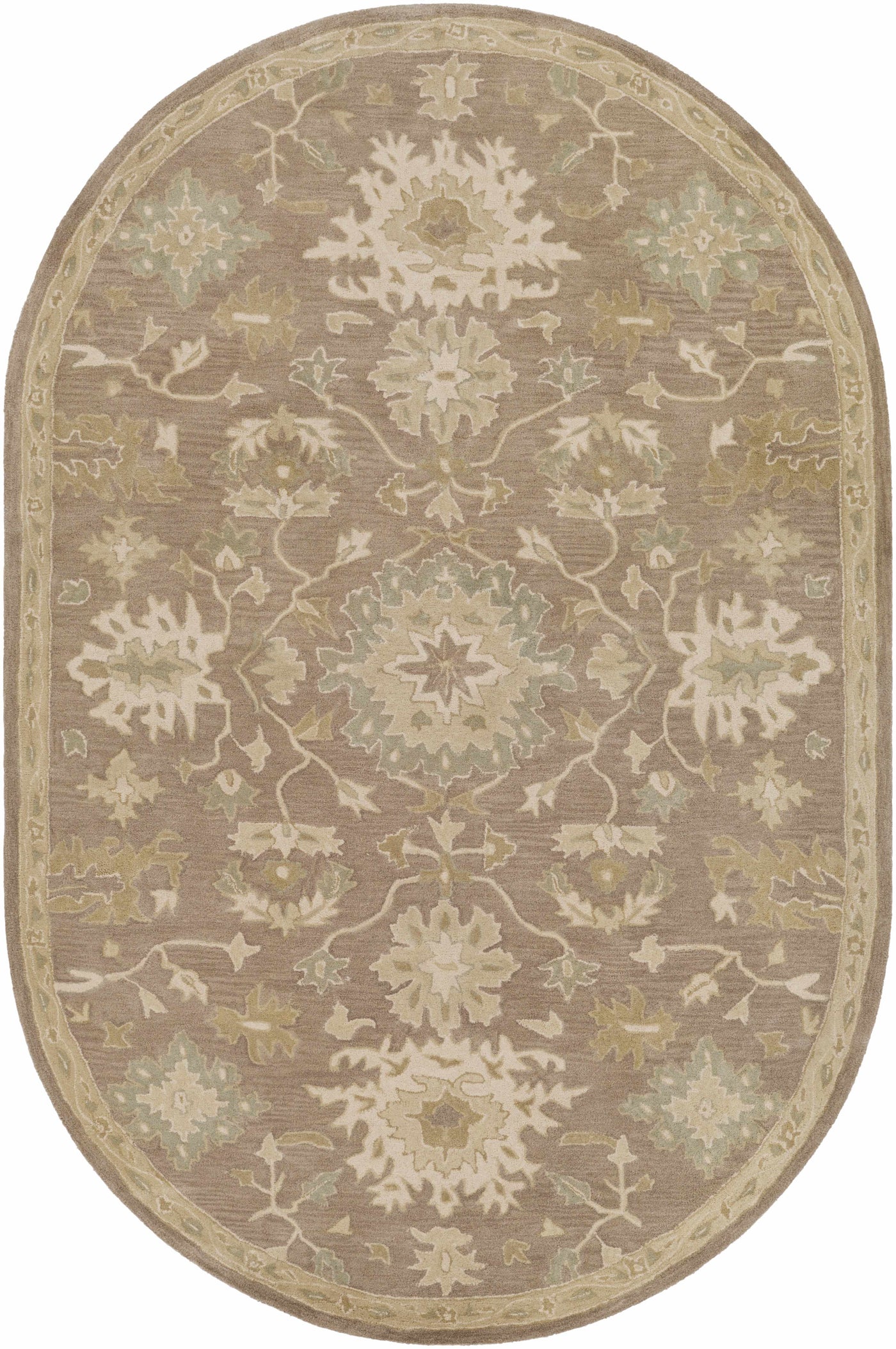 Hazen Hand Tufted Beige 1149 Area Rug by Boutique Rugs