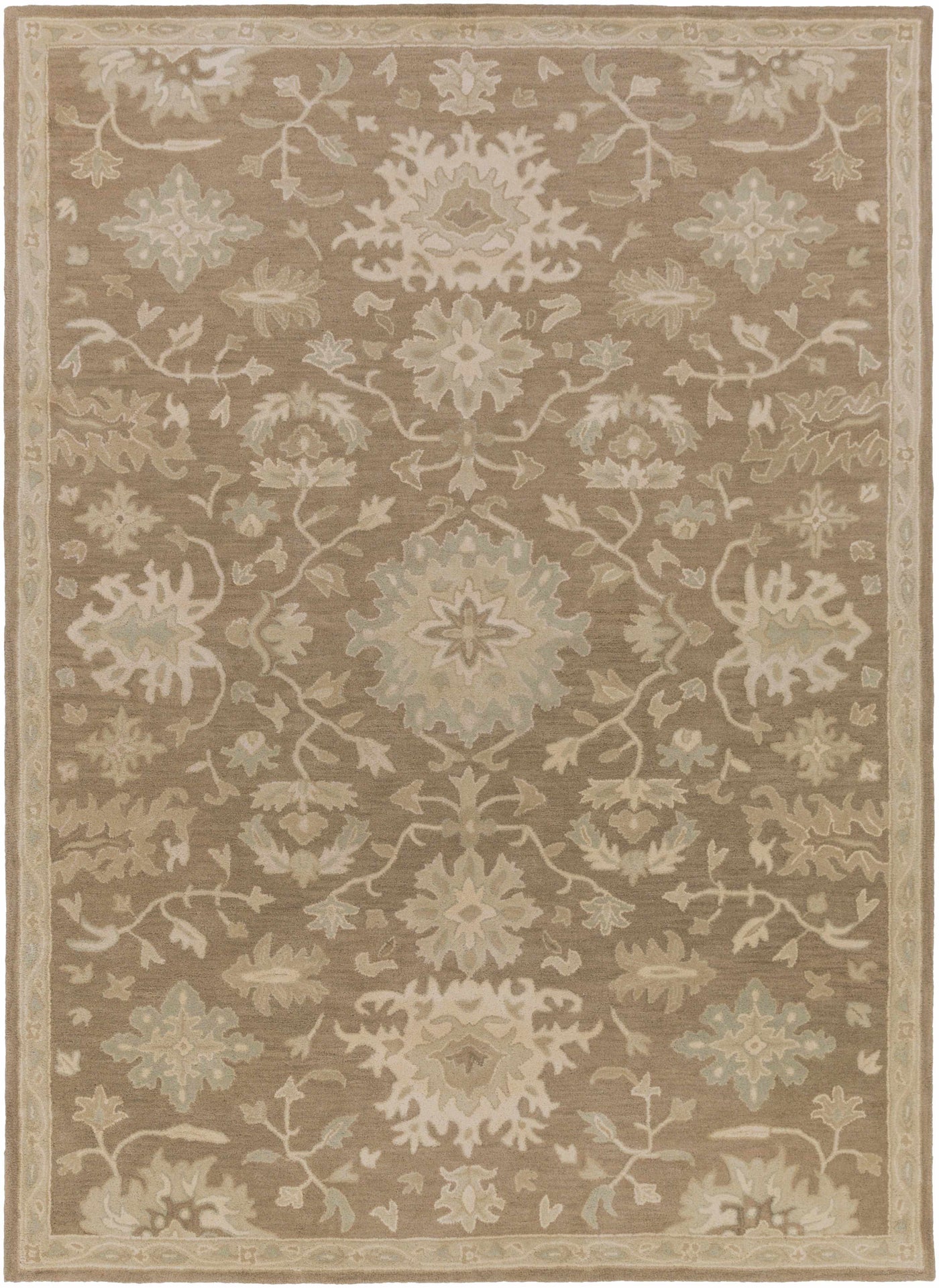 Hazen Hand Tufted Beige 1149 Area Rug by Boutique Rugs