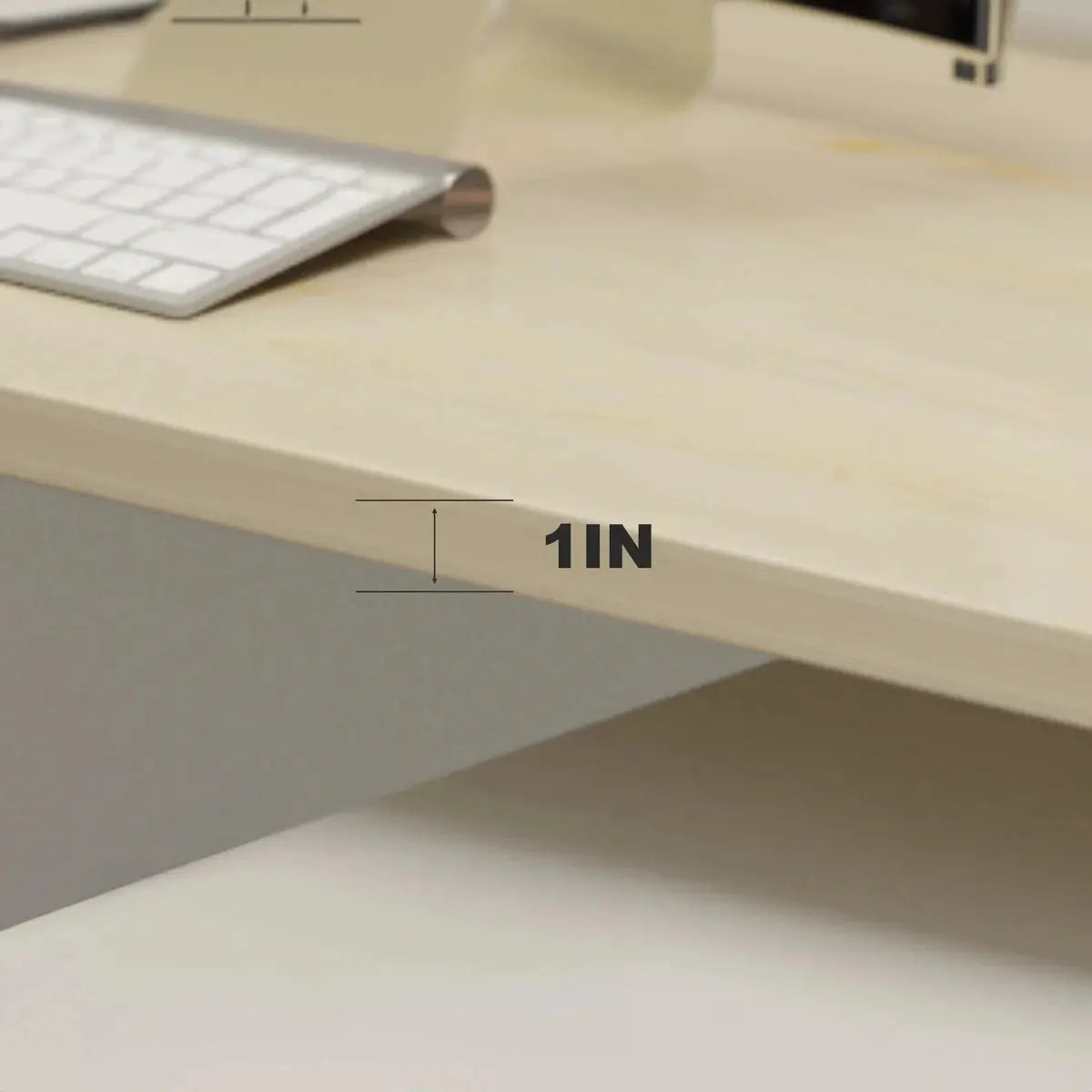Corven · Straight Workstation Cubicle, White by Arc Grove