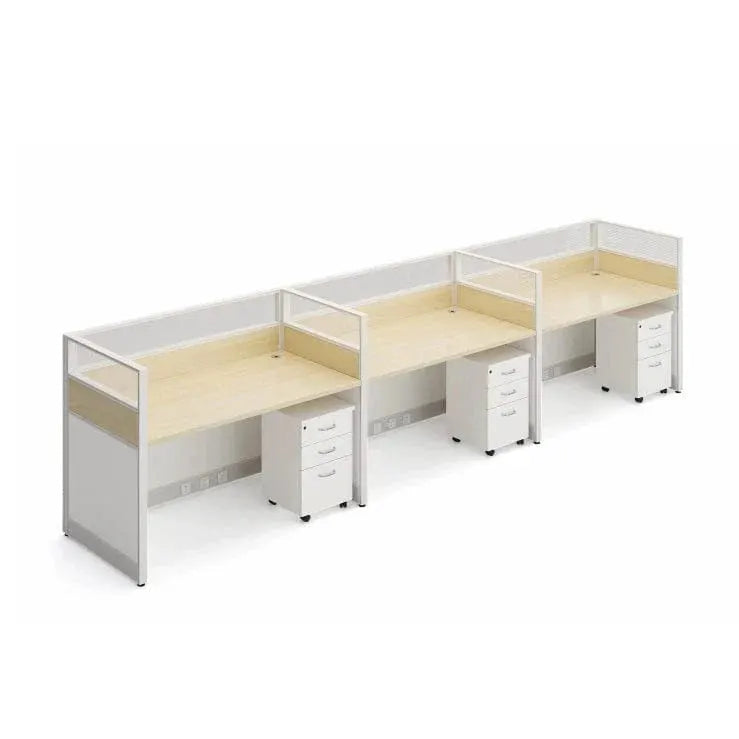Corven · Straight Workstation Cubicle, White by Arc Grove