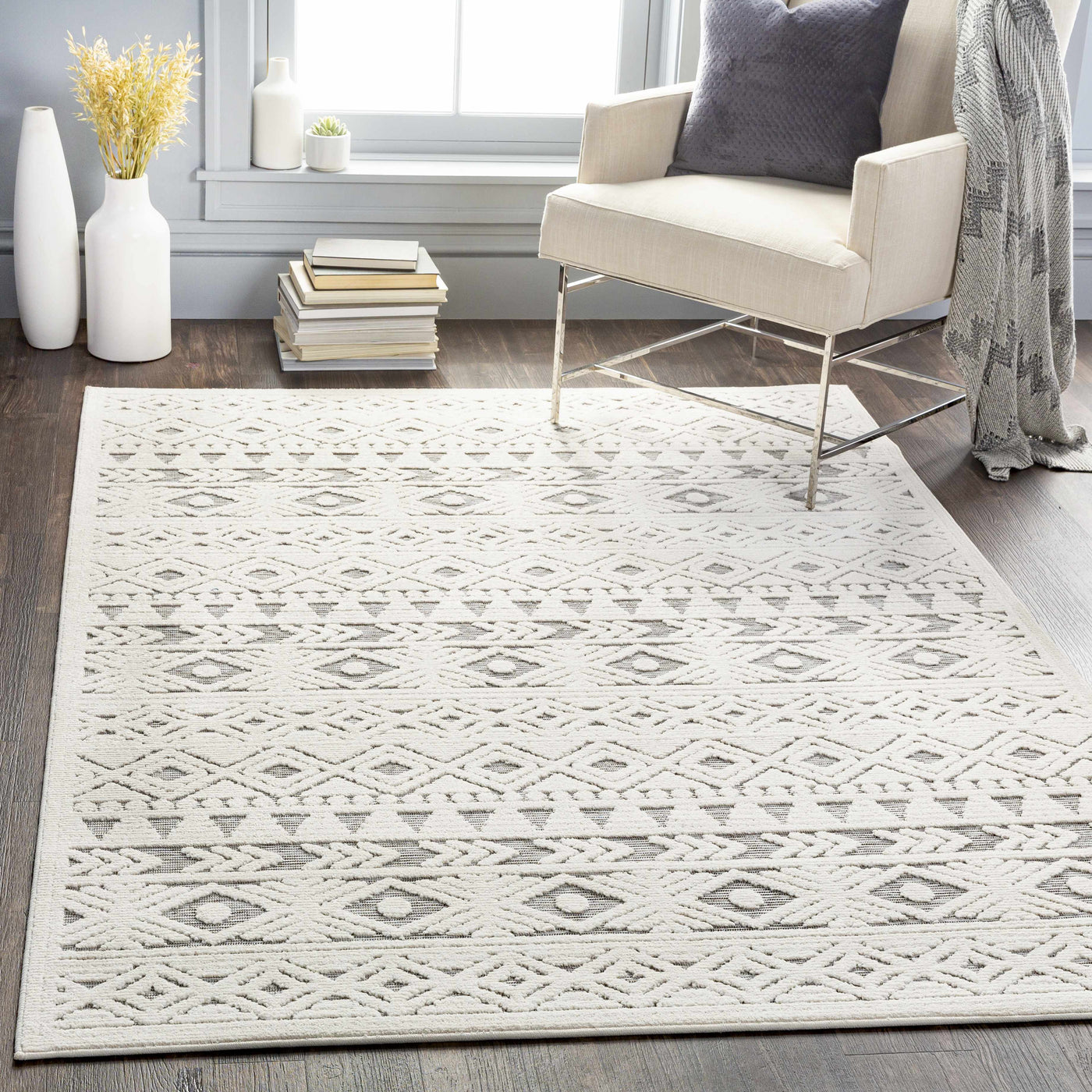 Mirani 3D Outdoor Area Rug - Clearance by Boutique Rugs