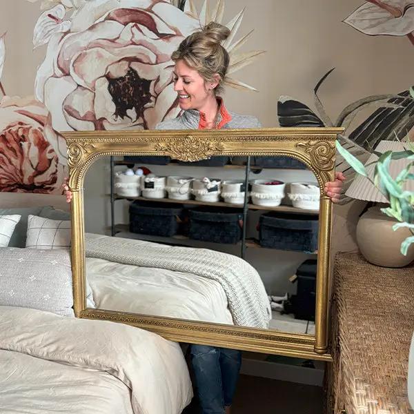 Steal #1: Gilded Arch Wall Mirror by Decor Steals