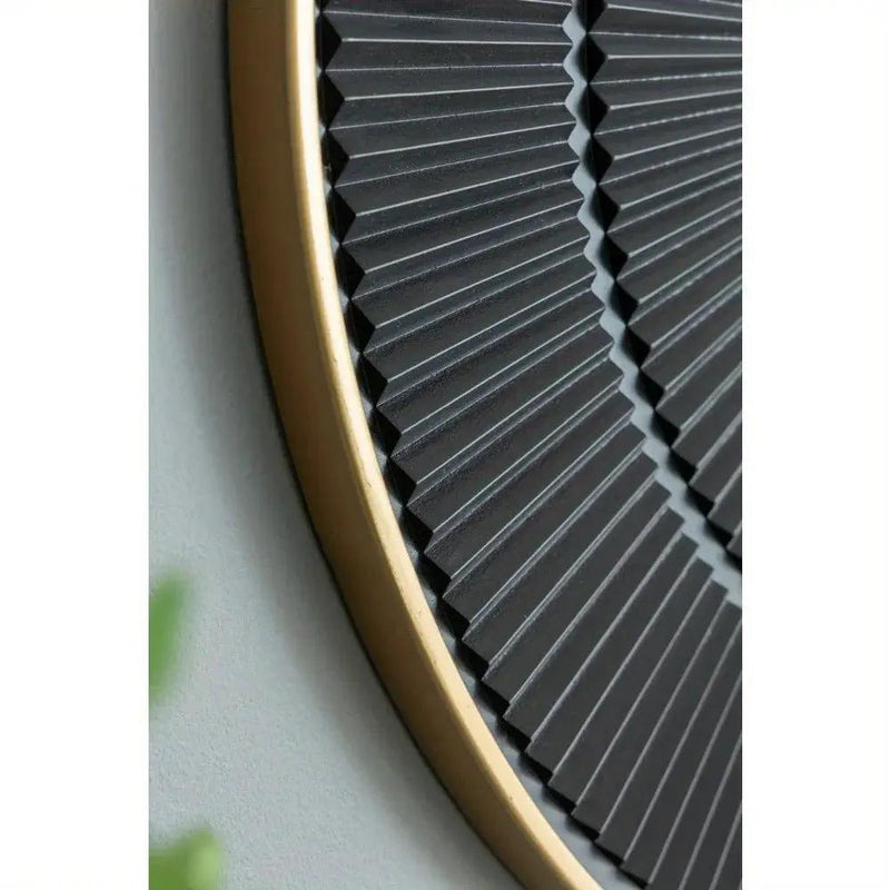 Mirror - Golden Wooden 24 Inch by House Of Avana