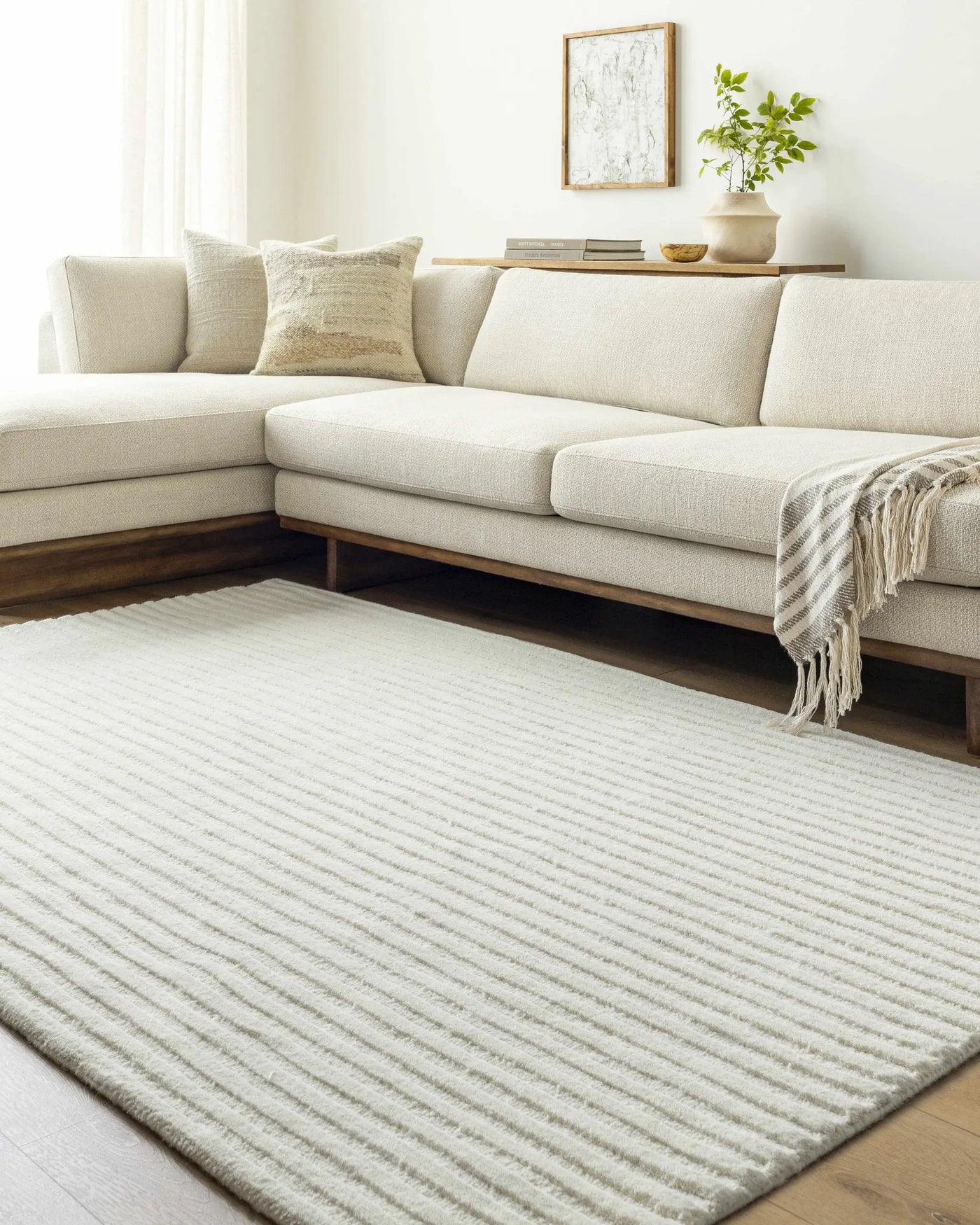 Missa Cream Area Rug - Clearance by Boutique Rugs