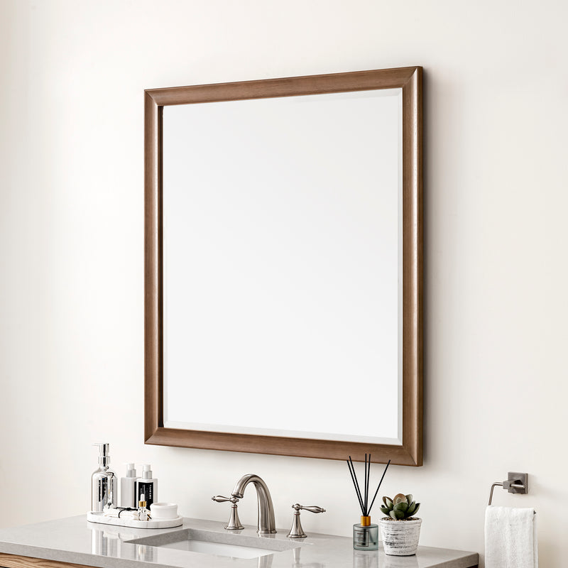 James Martin Glenbrooke 36" Mirror, Whitewashed Walnut by James Martin