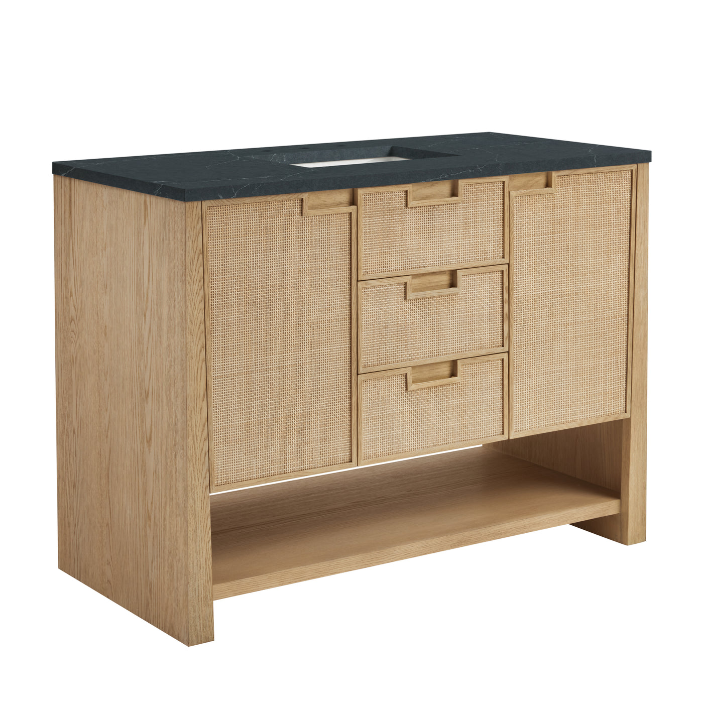 James Martin Solene 48" Single Bathroom Vanity, Seaside Oak, view 37