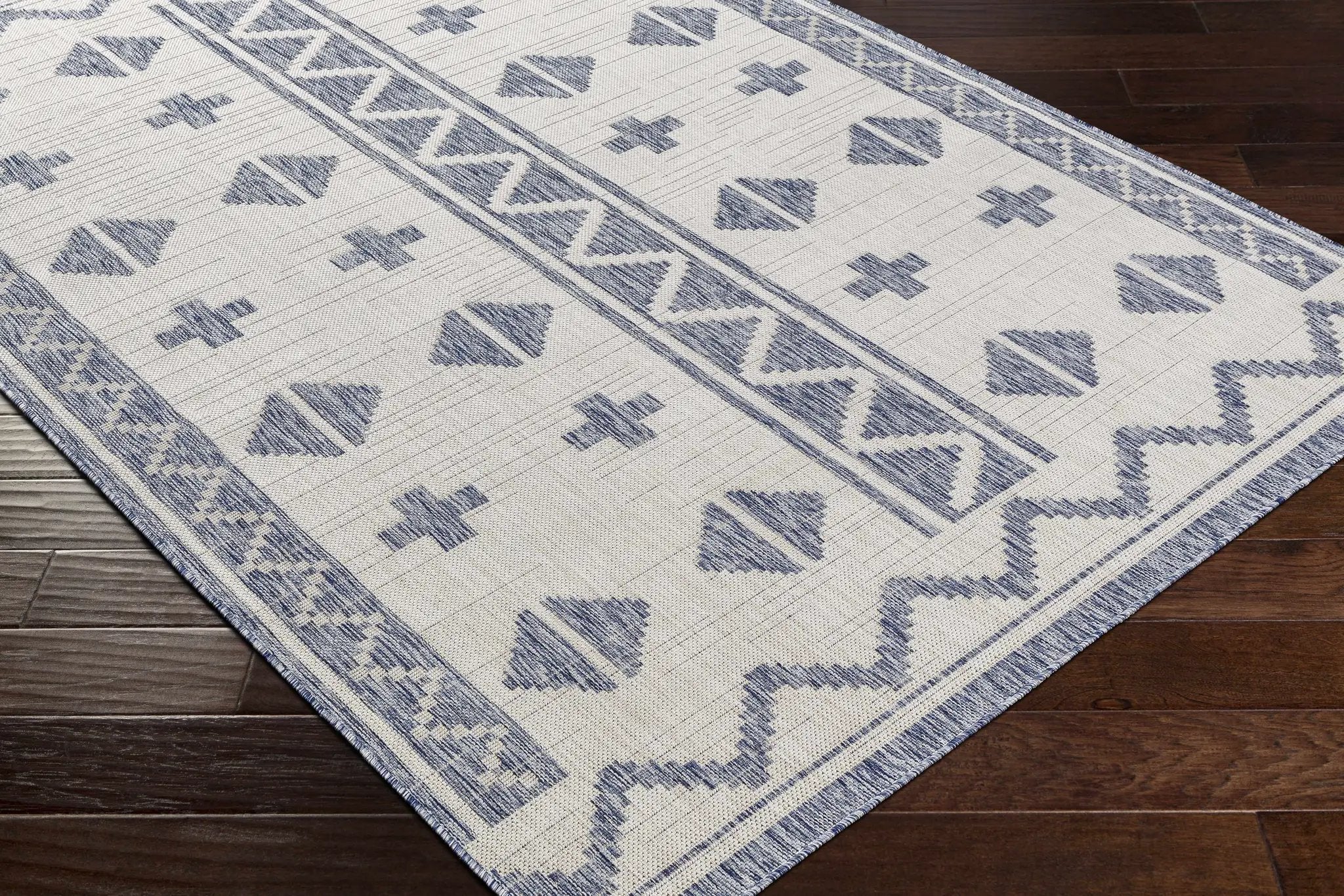 Mangoso Gray Outdoor Area Rug - Clearance by Boutique Rugs