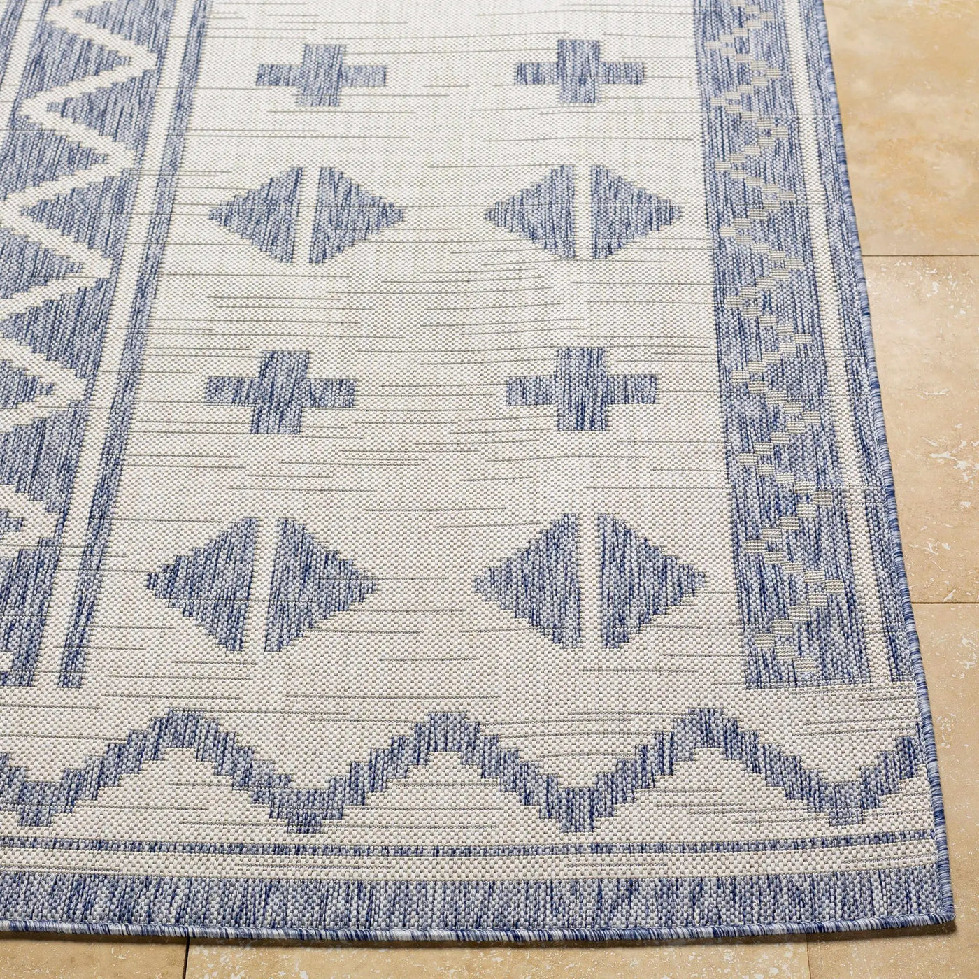 Mangoso Gray Outdoor Area Rug - Clearance by Boutique Rugs