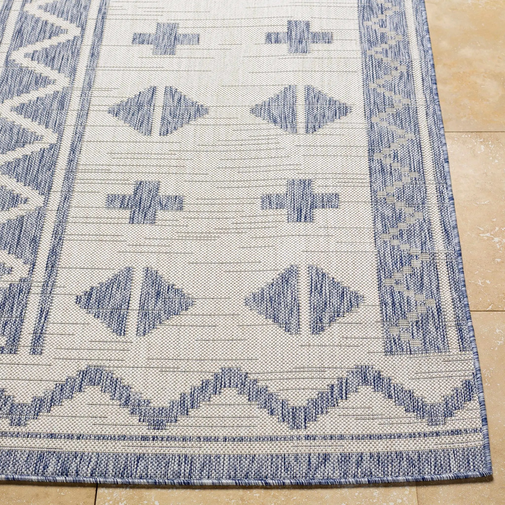Mangoso Gray Outdoor Area Rug - Clearance by Boutique Rugs