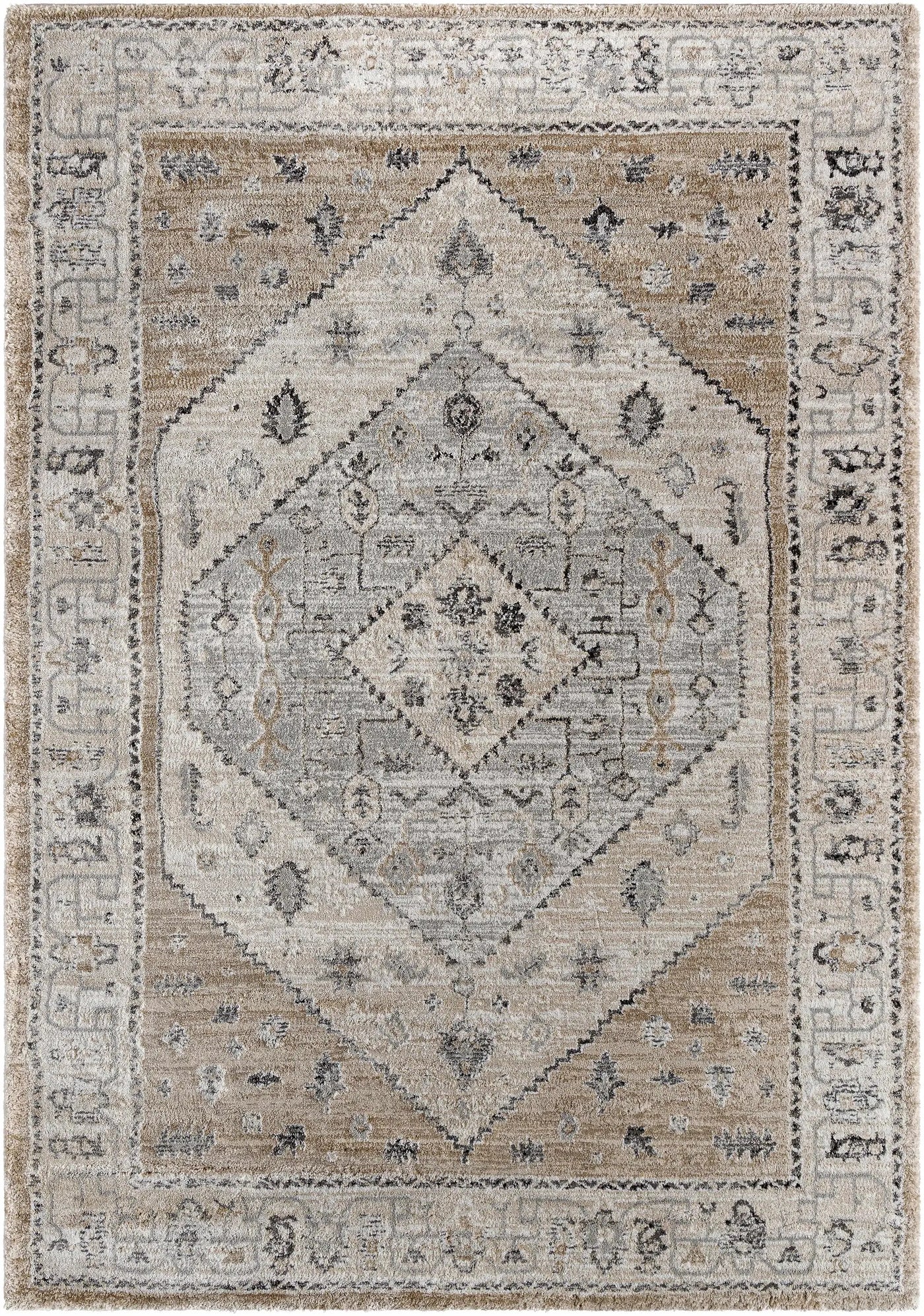 Minal Luxe Thick Area Rug by Boutique Rugs