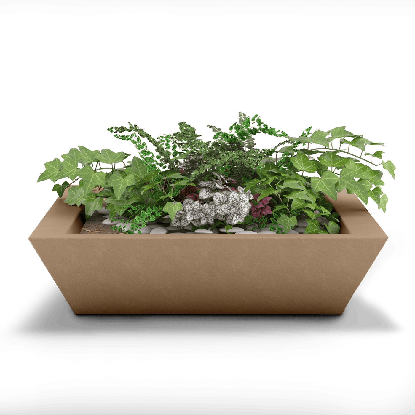 Newport Outdoor Shallow Planter by ModaConcrete - Direct source for architectural and precast concrete
