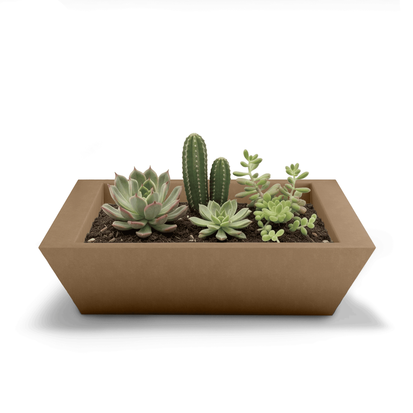 Newport Outdoor Shallow Planter by ModaConcrete - Direct source for architectural and precast concrete
