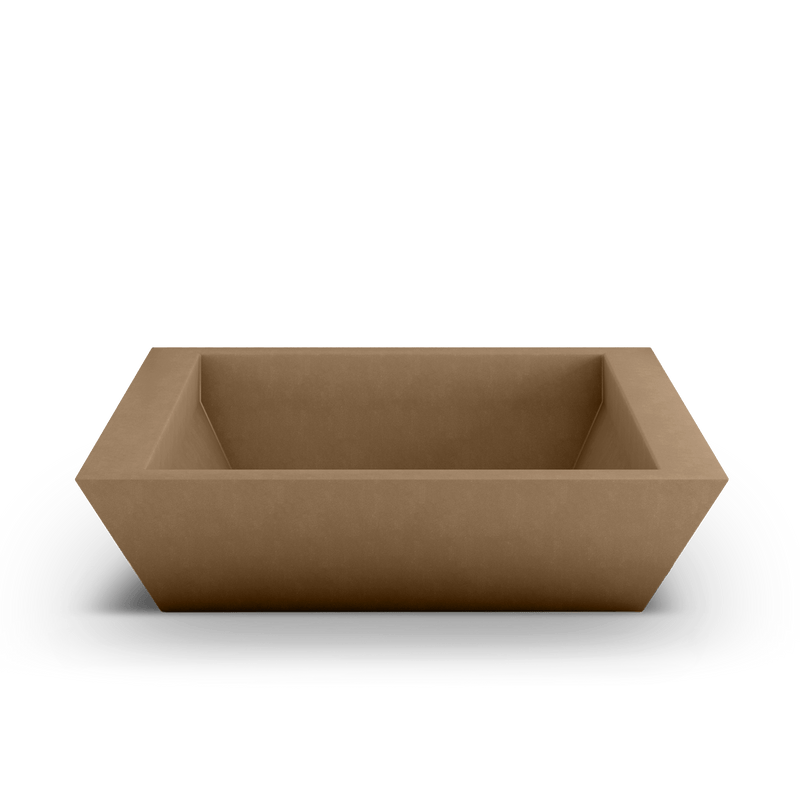 Newport Outdoor Shallow Planter by ModaConcrete - Direct source for architectural and precast concrete