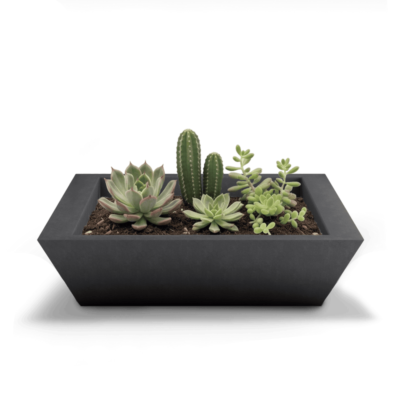 Newport Outdoor Shallow Planter by ModaConcrete - Direct source for architectural and precast concrete