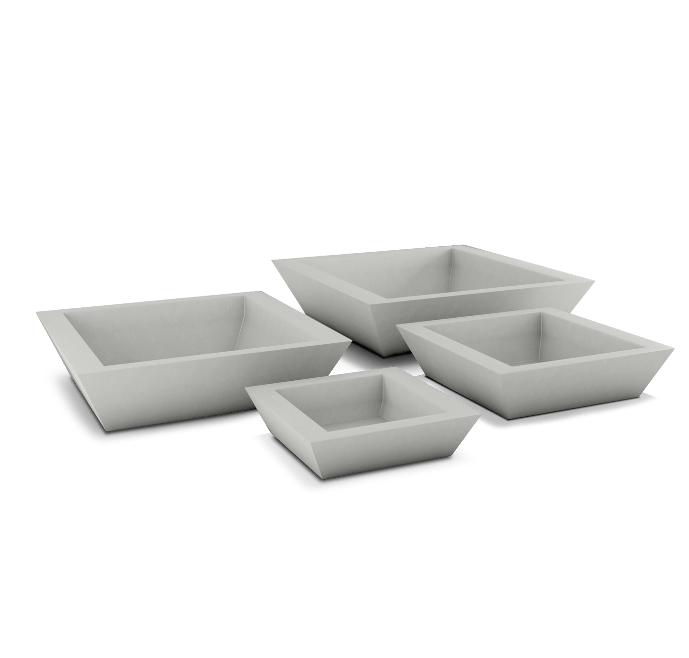 Newport Outdoor Shallow Planter by ModaConcrete - Direct source for architectural and precast concrete