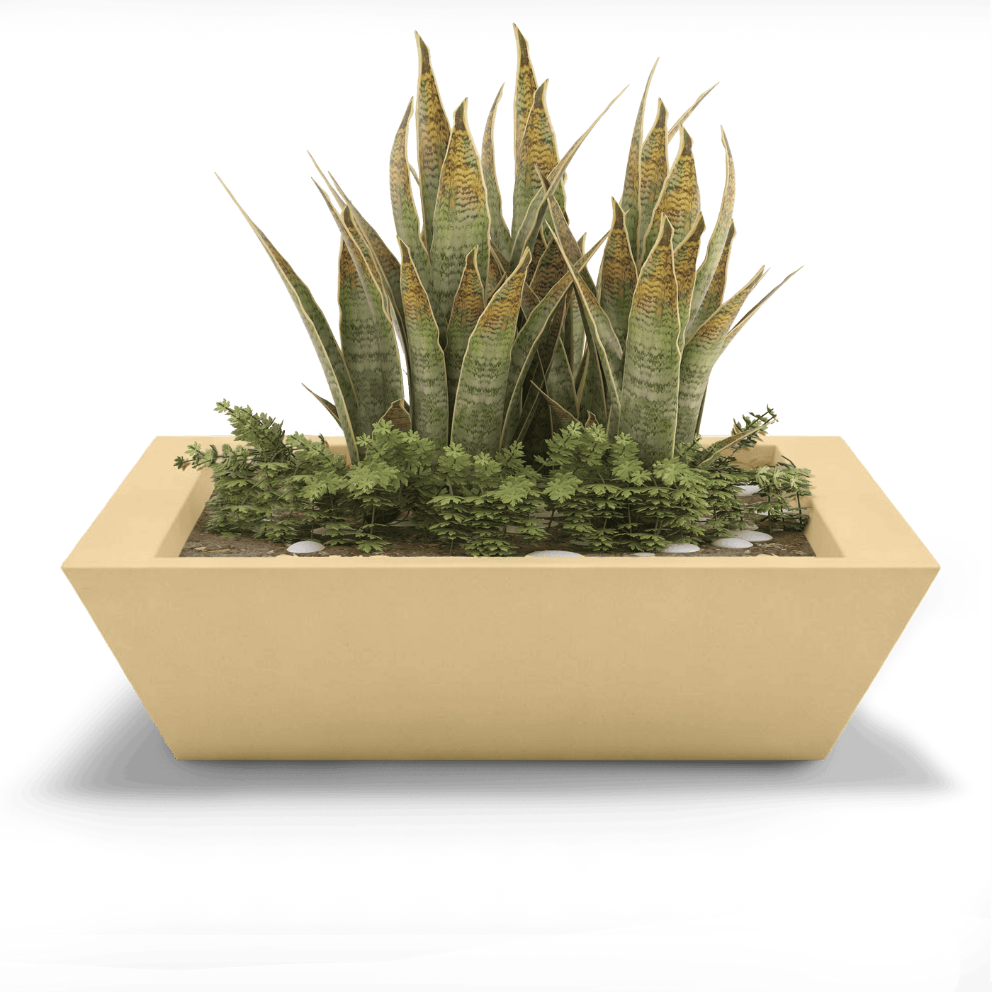 Newport Outdoor Shallow Planter by ModaConcrete - Direct source for architectural and precast concrete