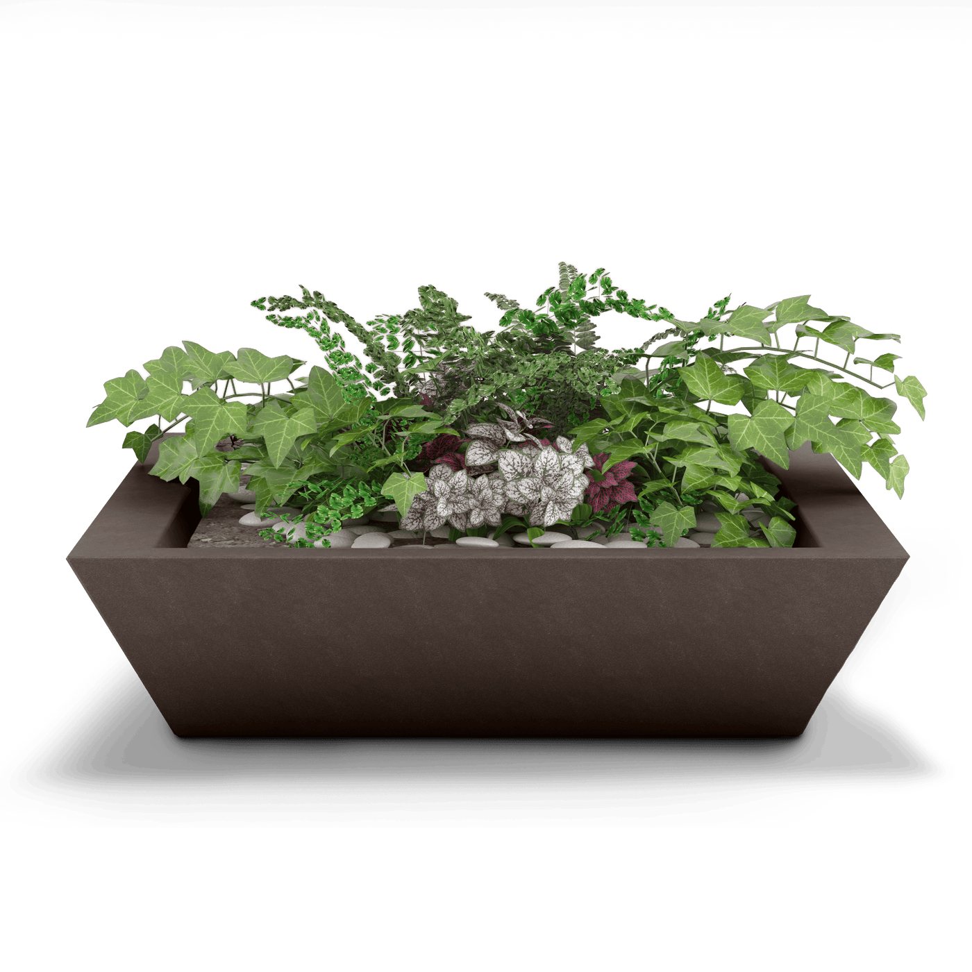 Newport Outdoor Shallow Planter by ModaConcrete - Direct source for architectural and precast concrete